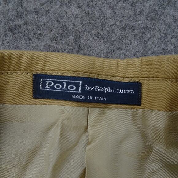 Polo Ralph‎ Lauren Blazer Mens 42R Custom Fit Jacket Tan Brown Italy NWT - Picture 13 of 16